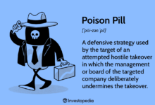 What is a poison pill defense