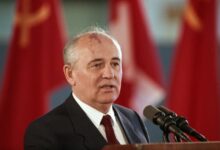 World reacts to death of former soviet leader mikhail gorbachev who helped bring down the iron curtain