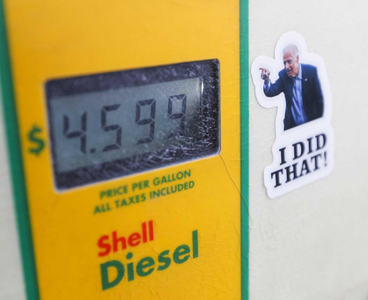 Soaring gas prices spawn conspiracy theories about biden administration and electric vehicles