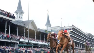 Derby winner rich strike faces another stiff test in belmont stakes