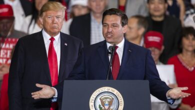 Maga chaos ron desantis will not seek trumps endorsement