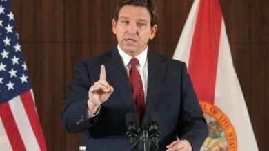 Gov ron desantis clears a way to revoke disneys special district in florida
