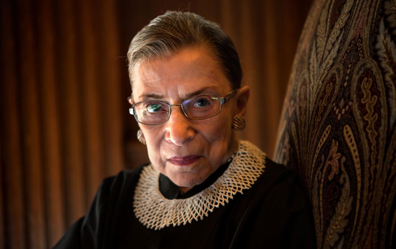 Ruth bader ginsburgs art and mementos go up for auction