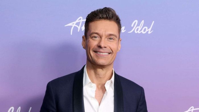 Seacrest ryan host idol american charge still show