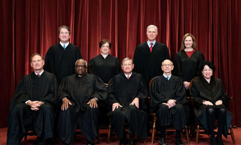 Supreme court rushes to end a term like no other