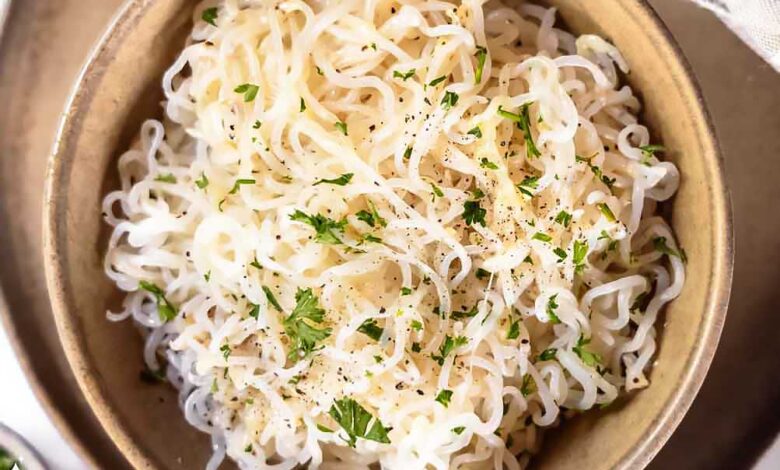 How to cook shirataki the flavor absorbing japanese noodle that never gets mushy