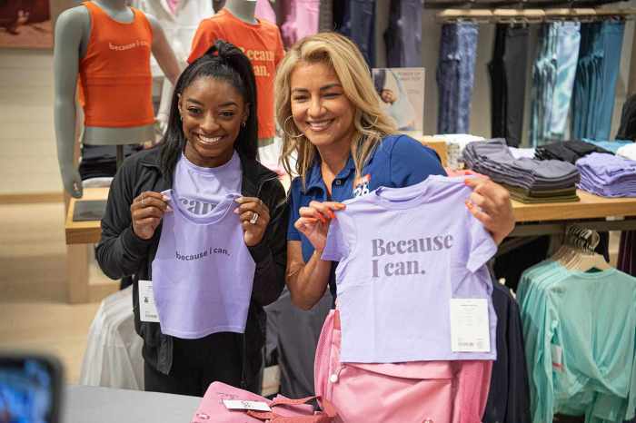 Simone biles partners with athleta shop her olympic gold winning collection now