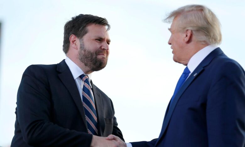 Trump says hes a gambler endorsing jd vance in ohio primary gambling away a gop senate