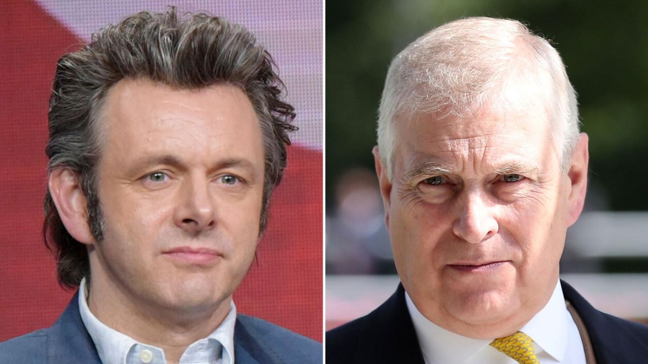 Michael sheen says theres mystery around prince andrews scandal