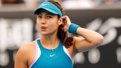 Emma raducanu battles to first round win over peyton stearns at korea open