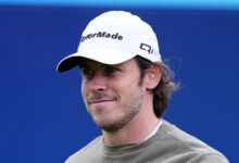 Bmw pga championship celebrity pro am sky sports josh mugridge brushes shoulders with gareth bale and co at wentworth