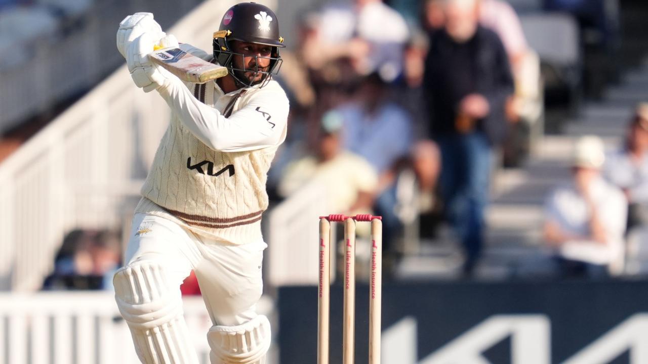 Surrey county championship leaders secure 153 run first innings lead against durham