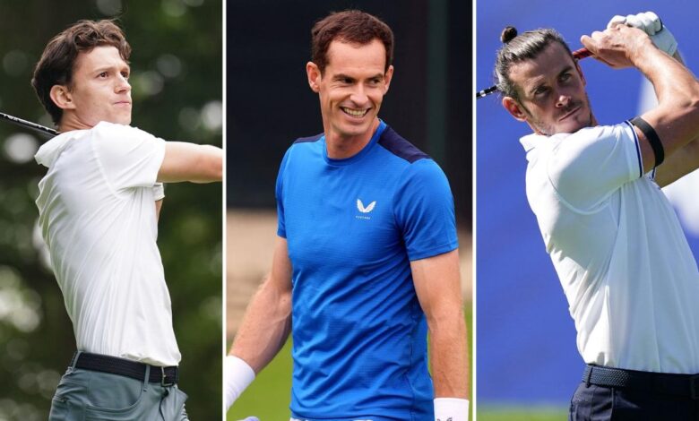 Andy murray impresses as spider man tom holland and tommy fleetwood team up to win celebrity pro am at bmw pga championship