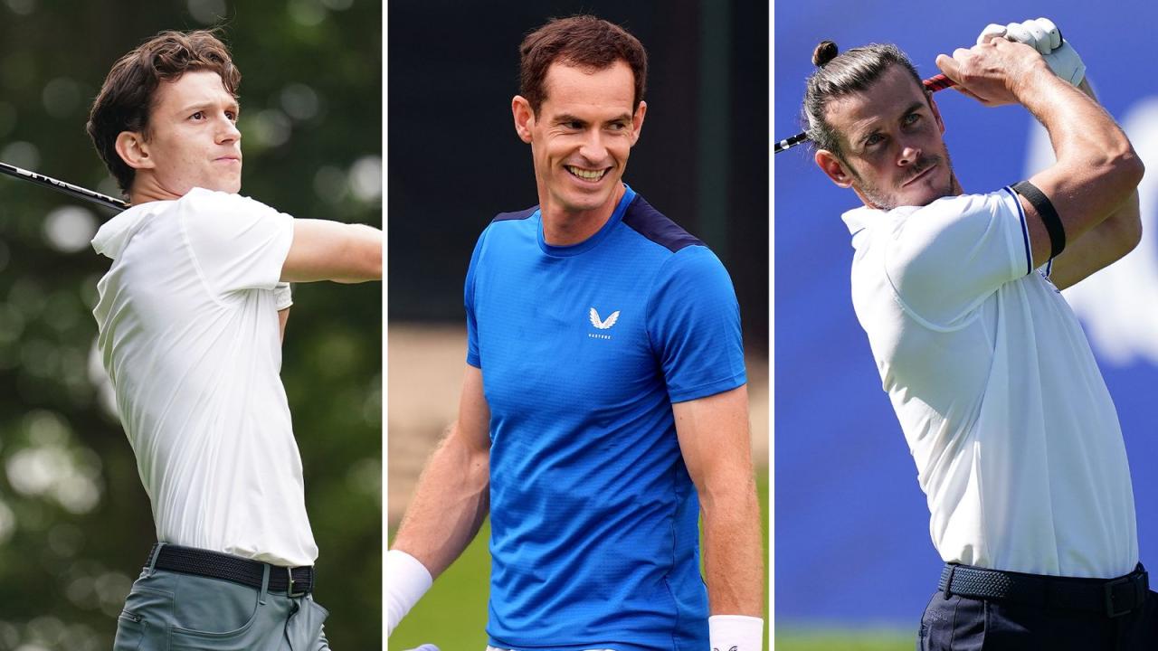 Andy murray impresses as spider man tom holland and tommy fleetwood team up to win celebrity pro am at bmw pga championship