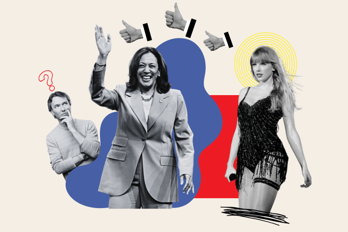 Will taylor swifts kamala harris endorsement impact voters heres what a new poll says