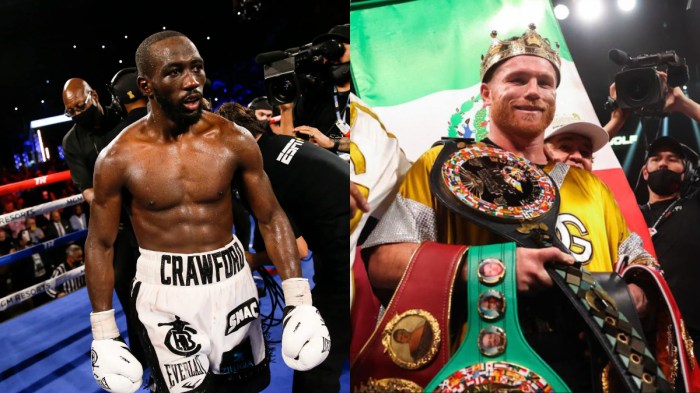 Terence crawford says of course hed beat canelo alvarez in super fight