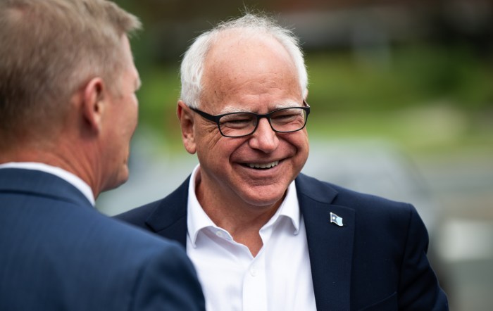 Pork chops and politics tim walz gets minnesota homecoming at state fair