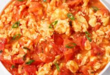 Tomato egg stir fry is light easy and perfect for summer nights