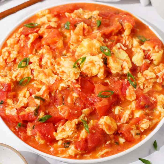 Tomato egg stir fry is light easy and perfect for summer nights