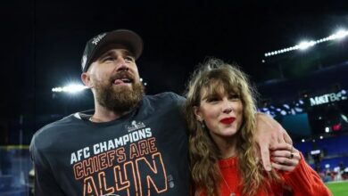 Taylor swift misses kickoff at chiefs game doesnt appear to be in atlanta