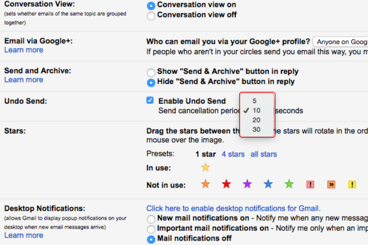 How to recall an email in gmail