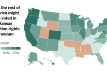 Kansas result suggests 4 out of 5 states would back abortion rights in similar vote