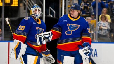 Blues zherenko could give binnington hofer competition in goal the hockey writers st louis blues latest news analysis more