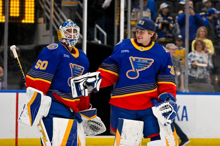 Blues zherenko could give binnington hofer competition in goal the hockey writers st louis blues latest news analysis more