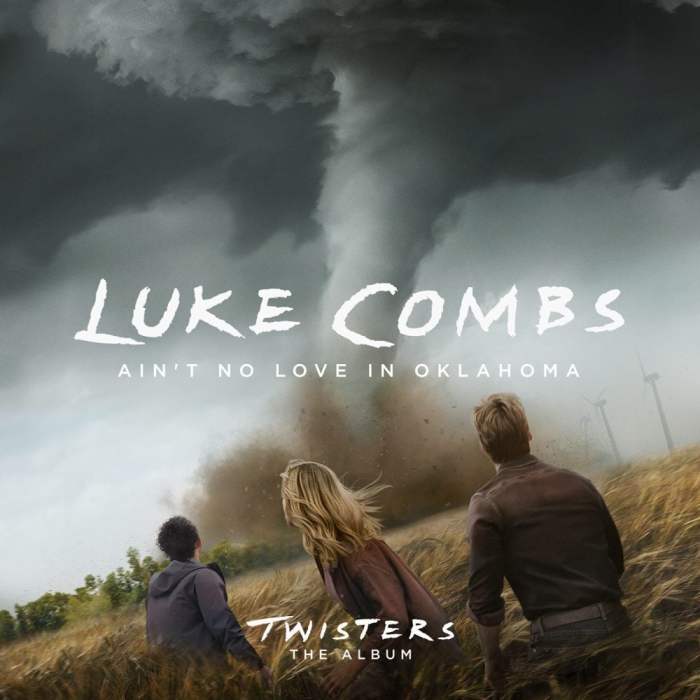 Luke combs twister track aint no love in oklahoma spins to no 1 on country airplay chart