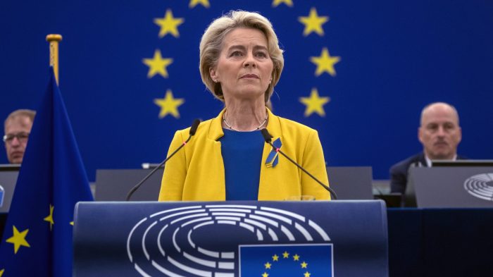 Von der leyen pledges ukraine e160m in aid energy support