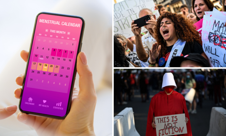 Are period tracking apps still safe to use in the us post roe v wade