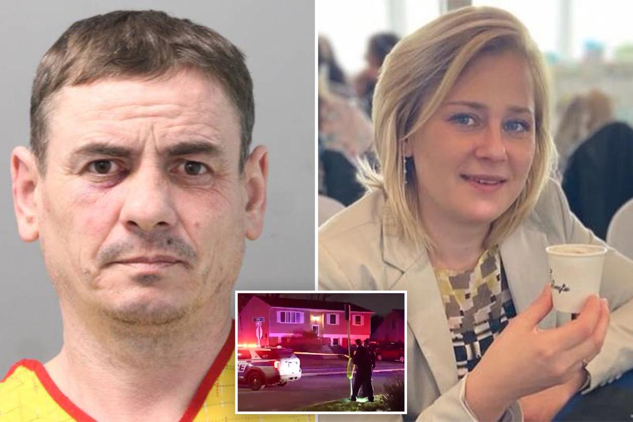 Long island husband ryszard murawski admits to fatally stabbing wife in backyard as horrified son tried to stop brutal attack