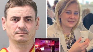 Long island husband ryszard murawski admits to fatally stabbing wife in backyard as horrified son tried to stop brutal attack