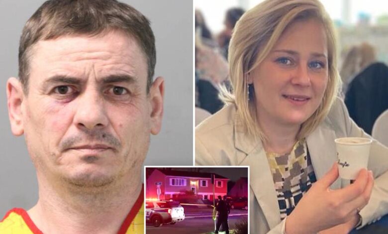 Long island husband ryszard murawski admits to fatally stabbing wife in backyard as horrified son tried to stop brutal attack