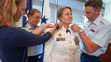 Coast guard admiral to become first female service chief shattering another glass ceiling