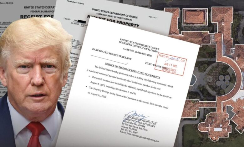 National archives subpoenaed over classified documents trump took to mar a lago