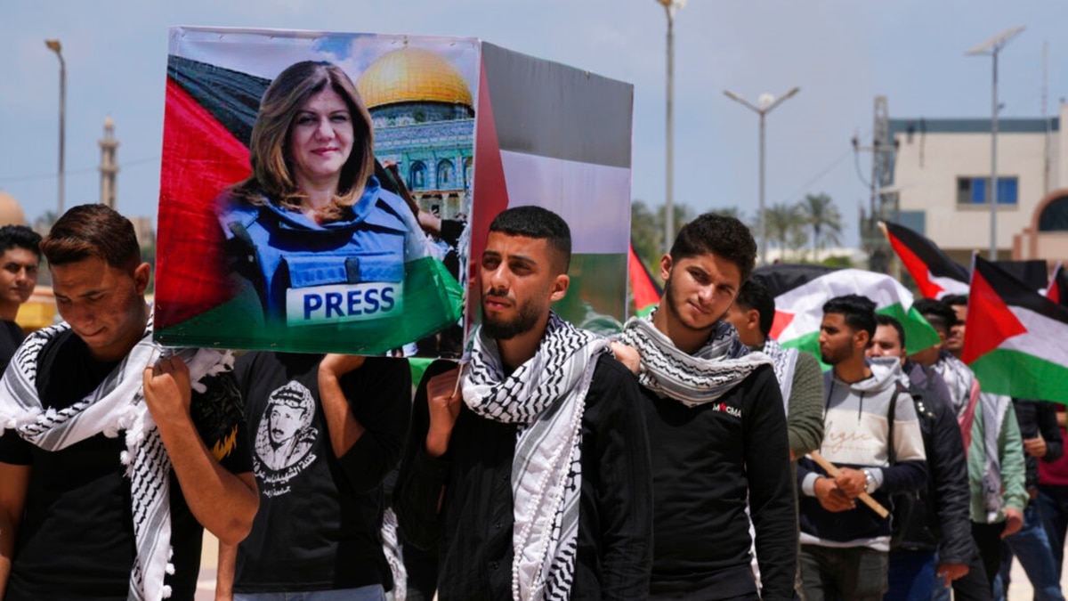 State department condemns killing of al jazeera journalist in israeli raid