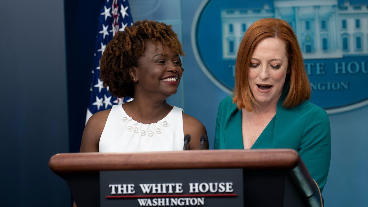 Karine jean pierre makes history as new white house press secretary