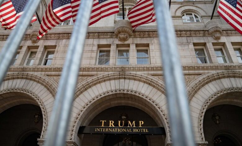 Trump settles lawsuit over inauguration funds spent at his d c hotel