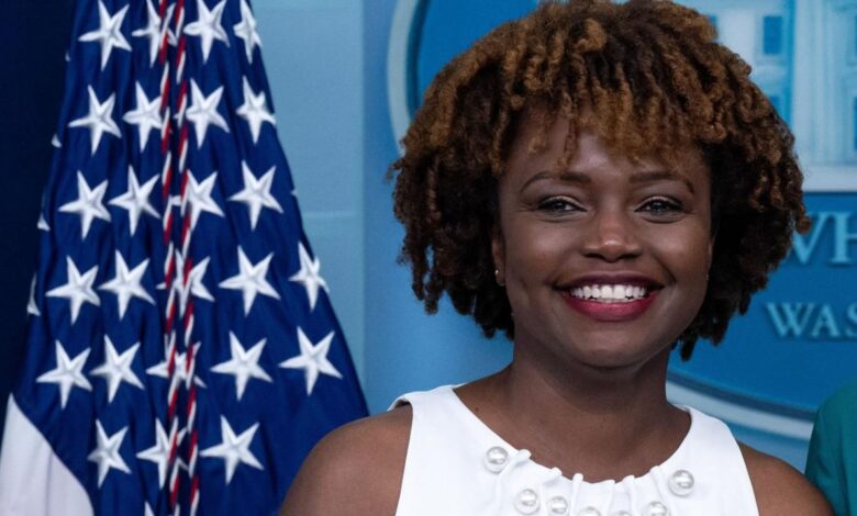 Karine jean pierre makes history as new white house press secretary