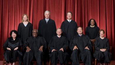 The supreme court debates just how much trumps judges can sabotage biden