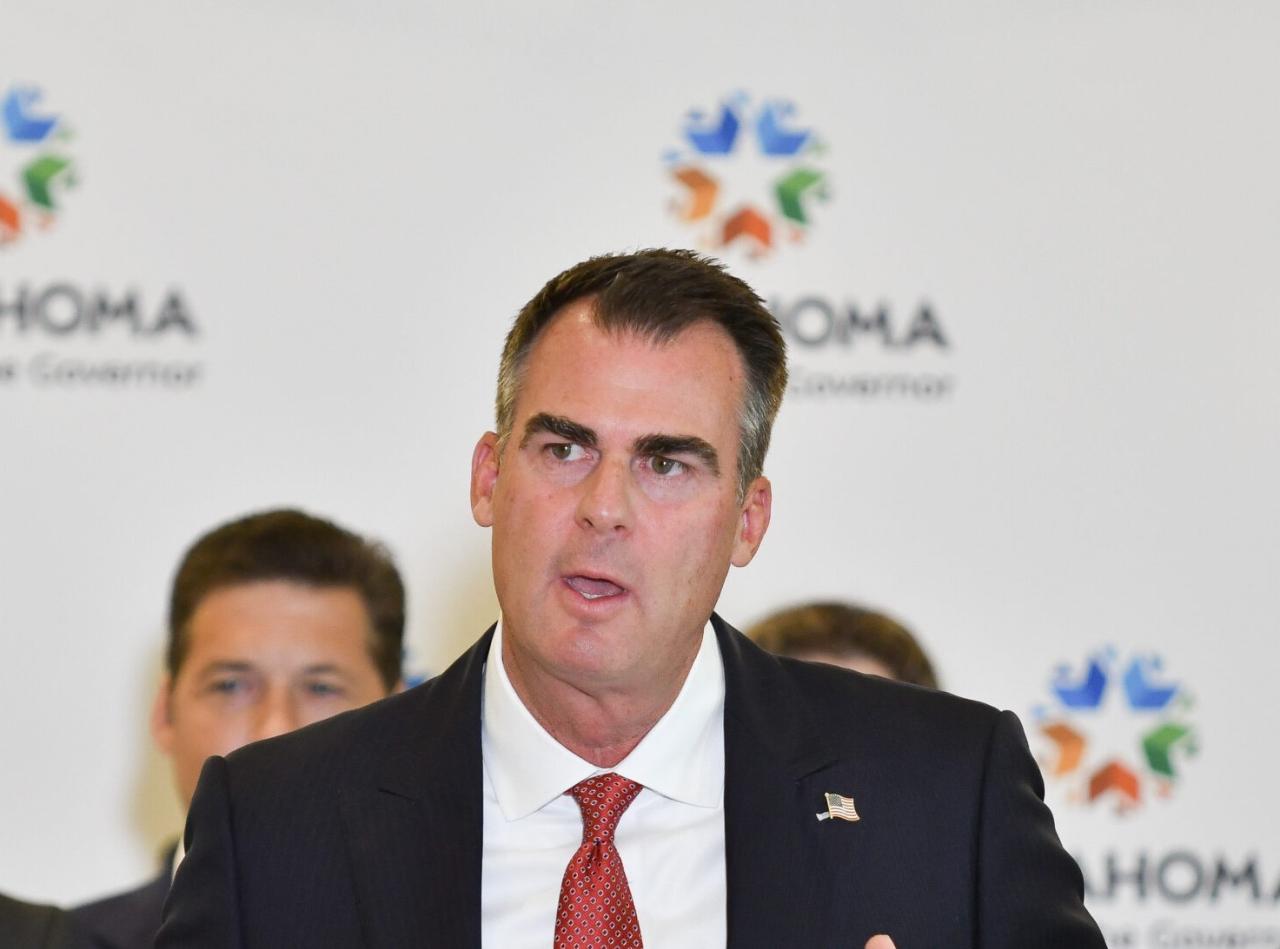 Oklahoma gov kevin stitt signs ban on nonbinary birth certificates