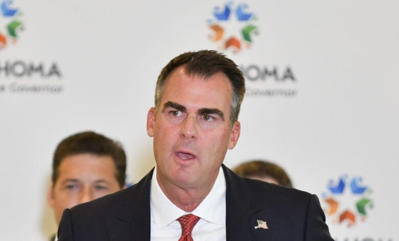 Oklahoma gov kevin stitt signs ban on nonbinary birth certificates