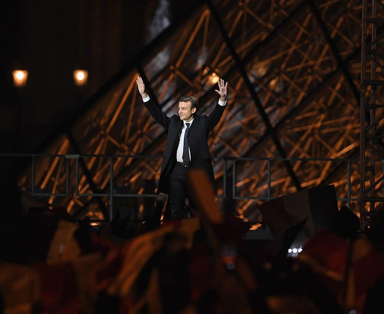 Macron won