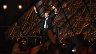 Macron won