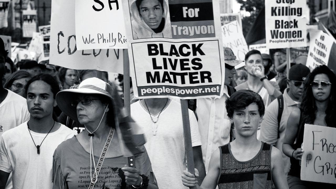 Why is it important to study the blacklivesmatter movement
