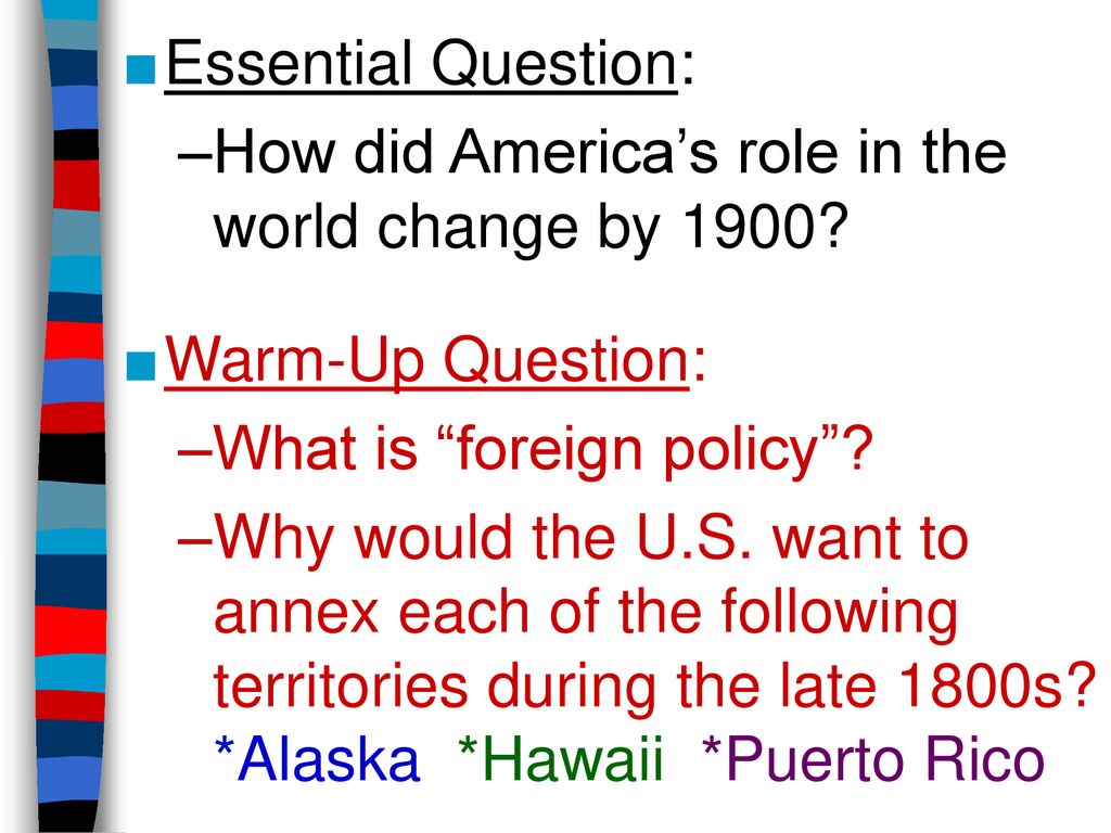 Analysis does americas foreign policy need to get real