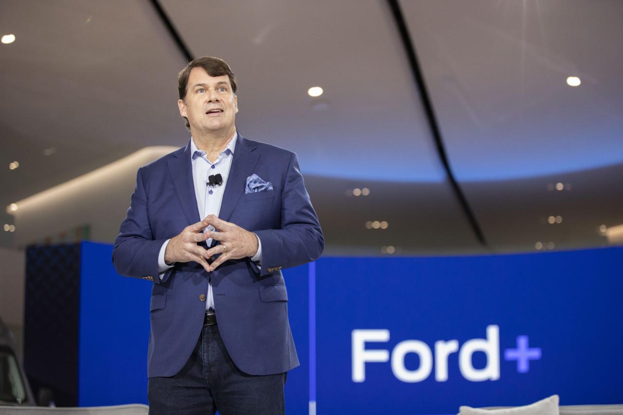 Jim farley tries to reinvent ford and catch up to elon musk and tesla