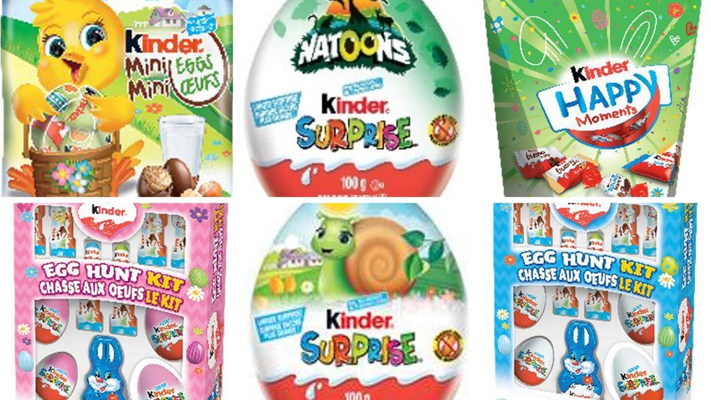Kinder easter chocolate recall after salmonella outbreak leaves 150 ill mostly young children