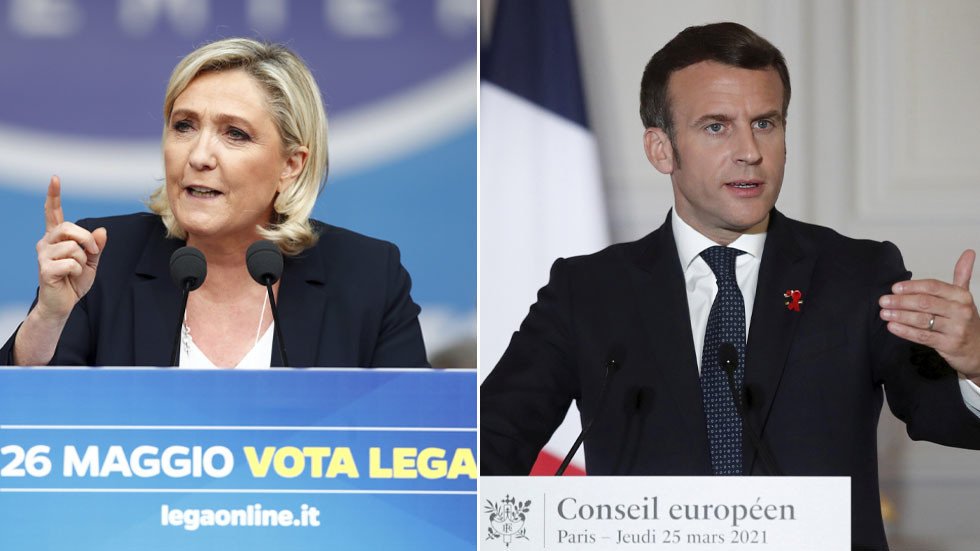 Momentum gaining surging polls pen earth marine le people clickhole pledging restrict population france after april With le pen breathing down macrons neck is france about to have its brexit